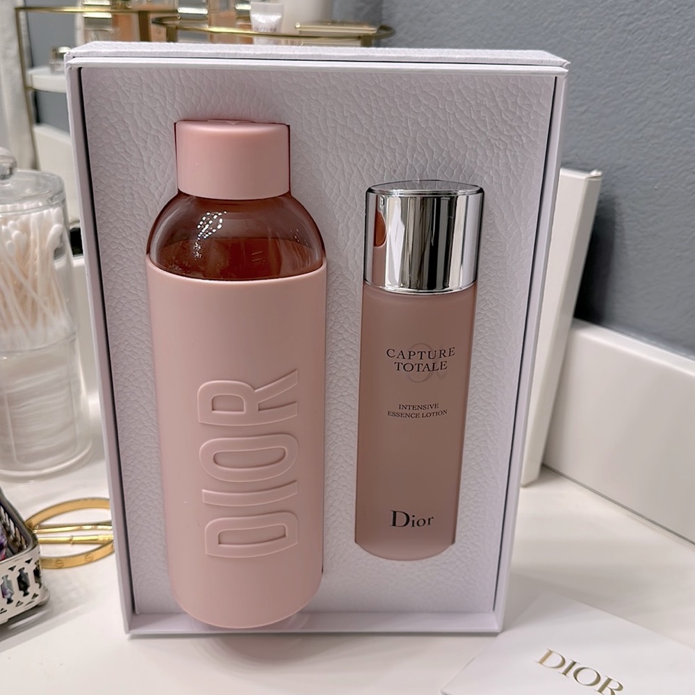 Christian Dior - Revitalizing Ritual glass bottle - silicon sleeve & Capt. total